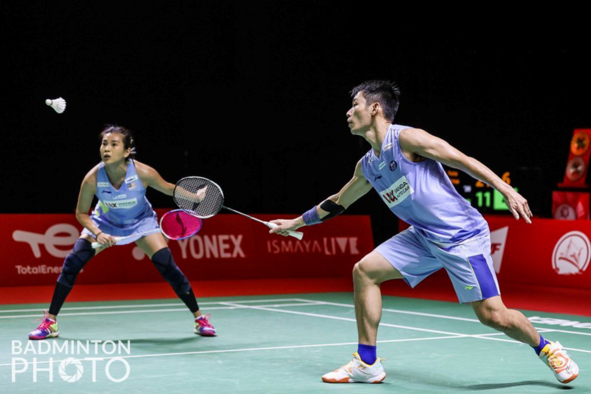PENG Soon (kanan) dan Liu Ying sudah 13 tahun bergandingan. FOTO Badminton Photo 
