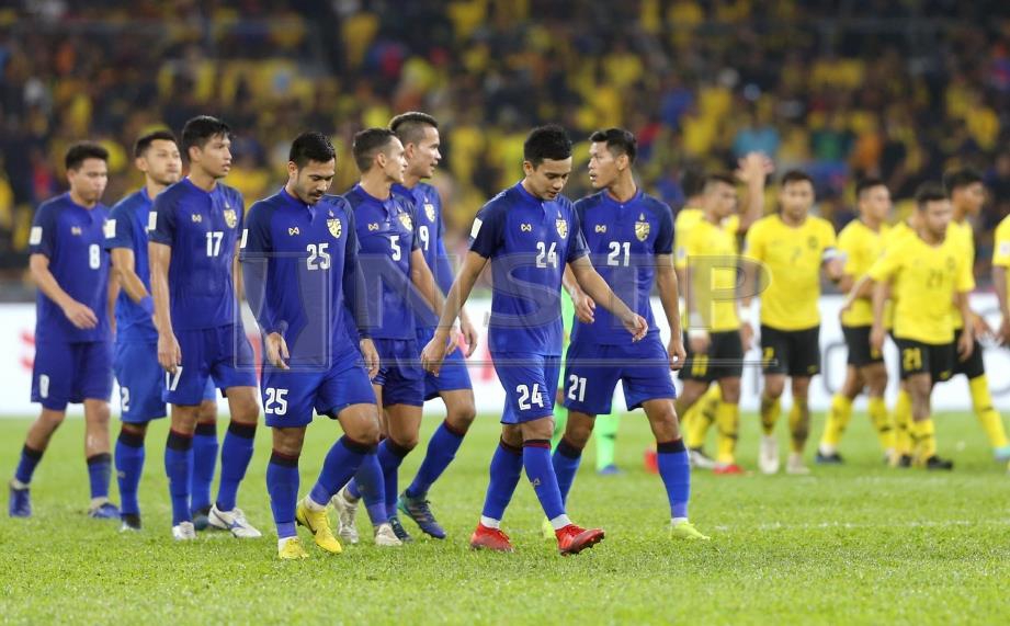SKUAD Thailand gagal pecah kebuntuan gol. FOTO/NSTP 