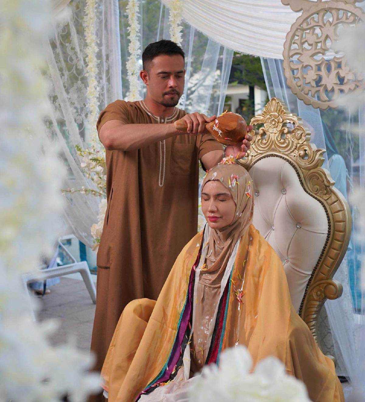 BABAK lakonan Zul Ariffin dan Mimi Lana dalam drama Perempuan Itu. FOTO Instagram missmimilana