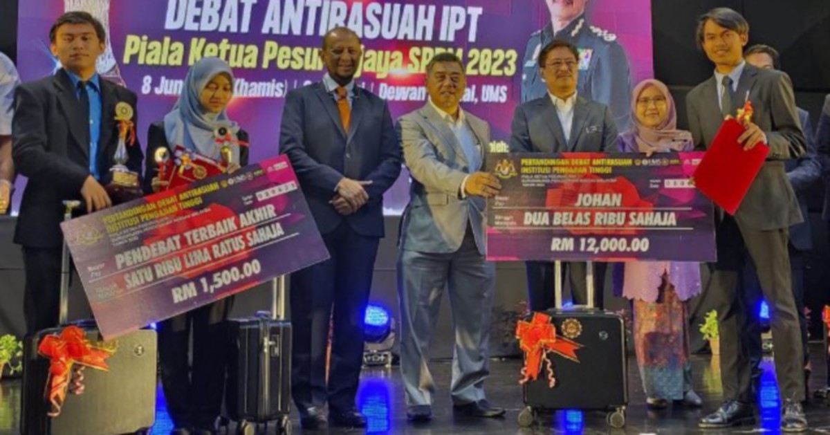 UTP juara debat Piala Ketua Pesuruhjaya SPRM