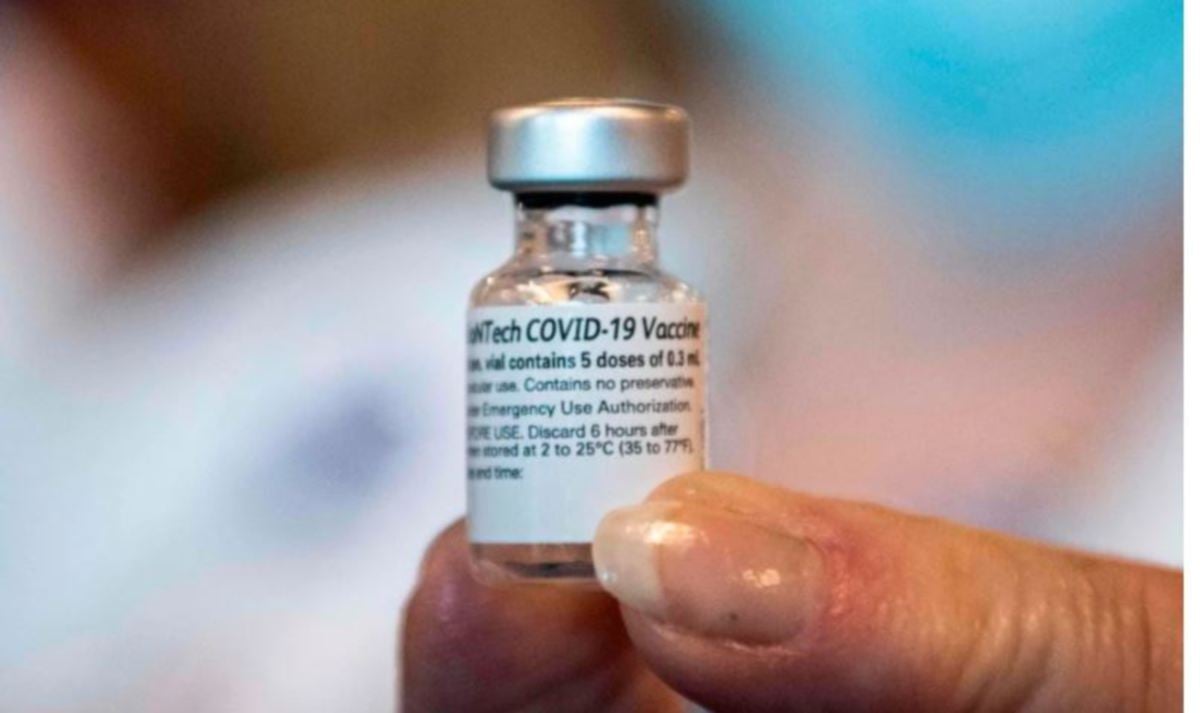 Vaksin Covid-19 Pfizer-BioNTech. FOTO Fail AFP 