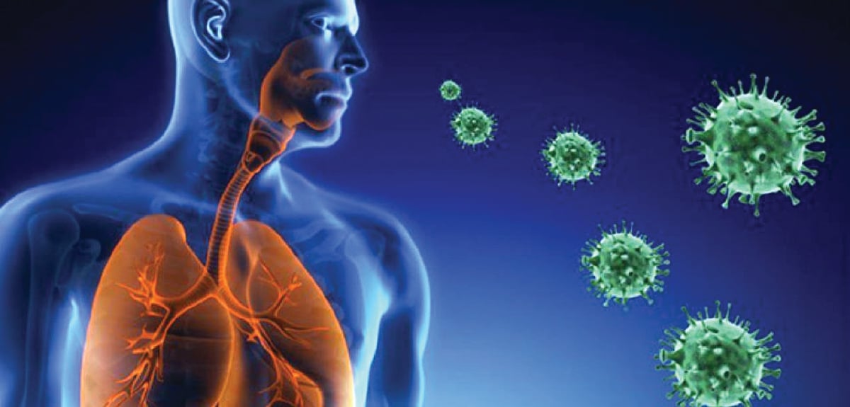 RSV boleh dijangkiti melalui titisan hingus, air liur bila pesakit bercakap, batuk atau bersin.