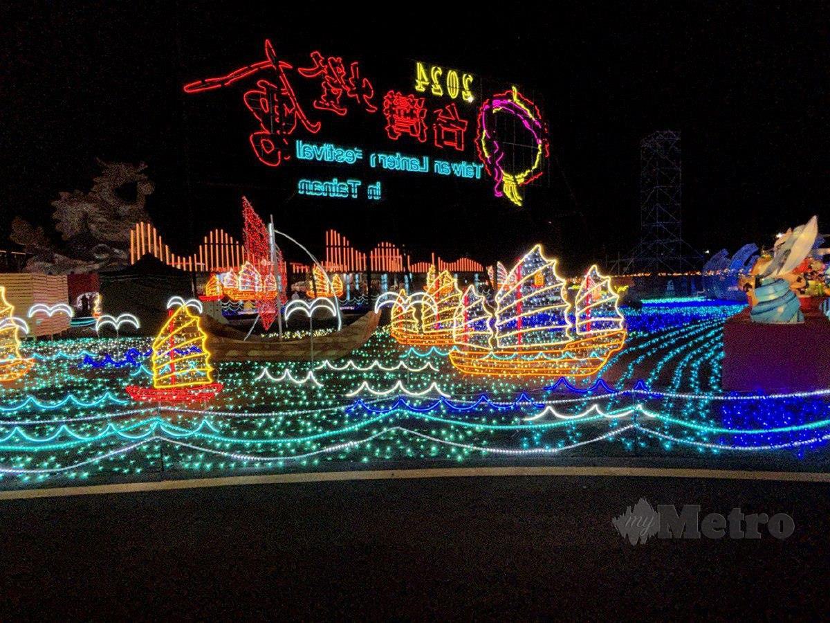 FESTIVAL Tanglung Taiwan yang memasuki tahun ke-35 penganjurannya.