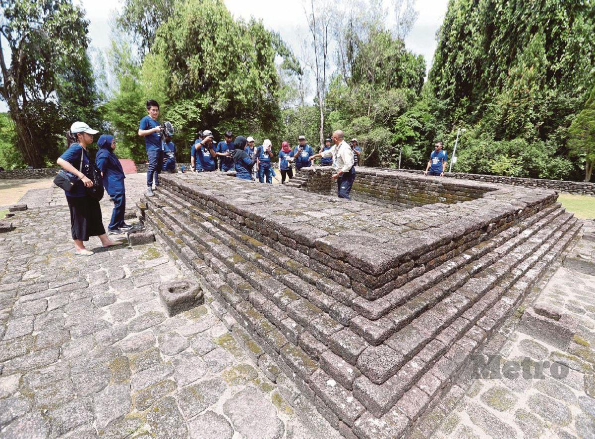 TAPAK arkeologi Lembah Bujang, Kedah.