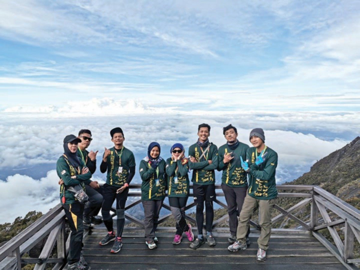 PENDAKIAN di Gunung Kinabalu pada 2019.