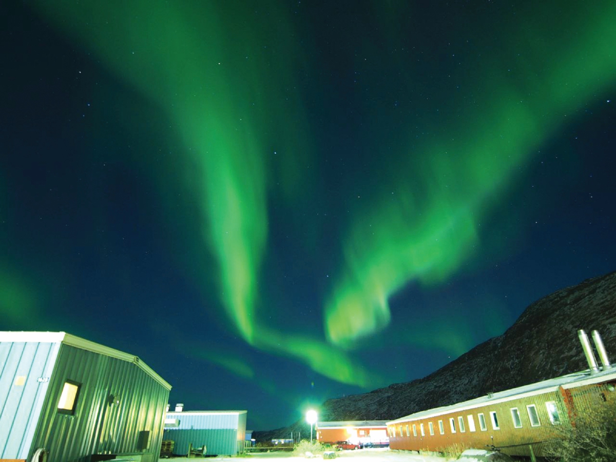 FENOMENA ‘aurora borealis’ yang menakjubkan di Greenland. 