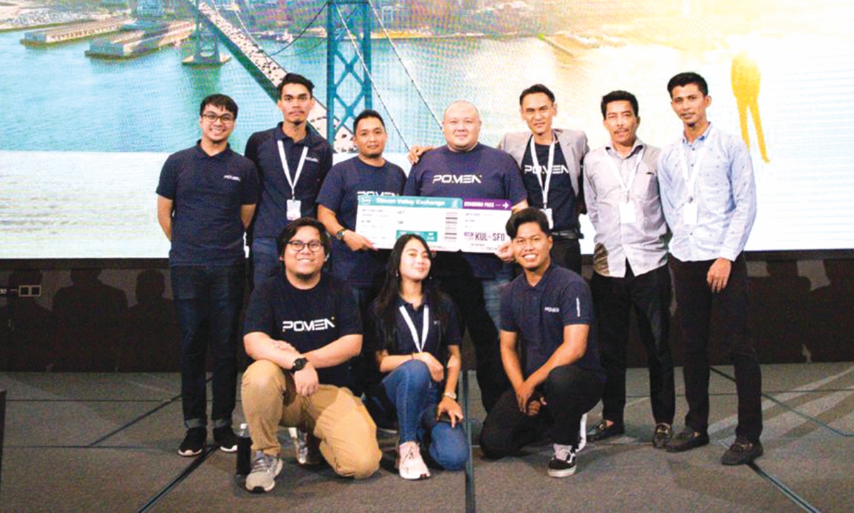 APLIKASI Pomen satu daripada pemenang ‘Petronas FutureTech Accelerator Programme’.