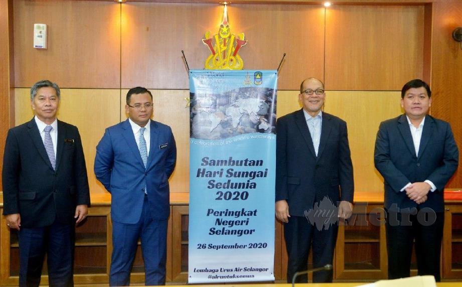 Sidang media Sambutan Hari Sungai Sedunia 2020 Peringkat Negeri Selangor di SUK Shah Alam. FOTO FAIZ ANUAR