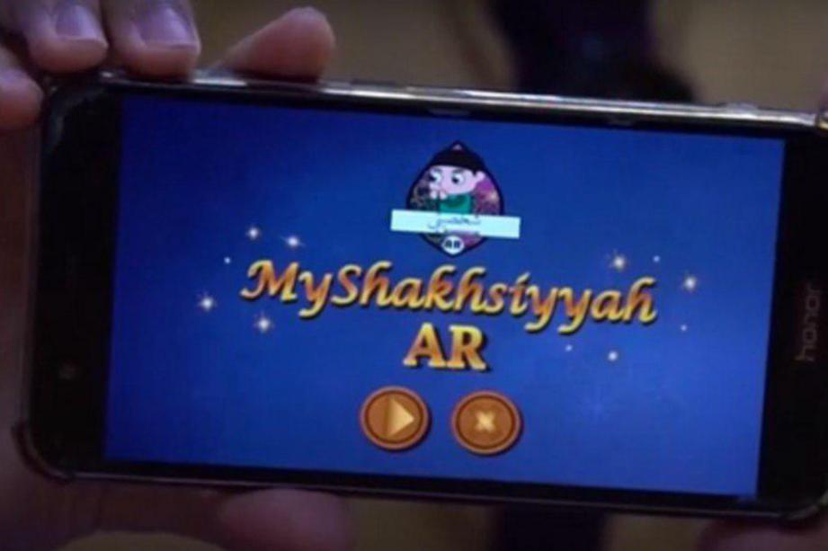 PEMBELAJARAN interaktif dalam penyampaian menerusi aplikasi My Shakhsiyyah AR.