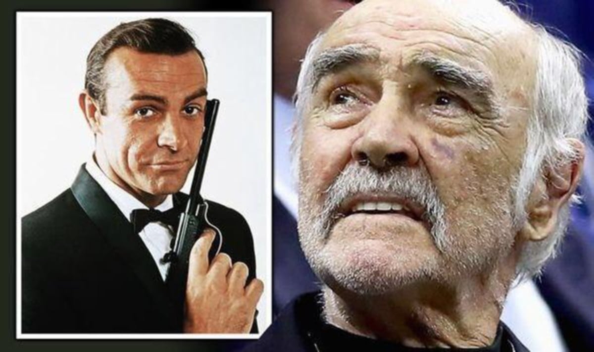 Sean Connery meninggal dunia pada usia 90 tahun.
