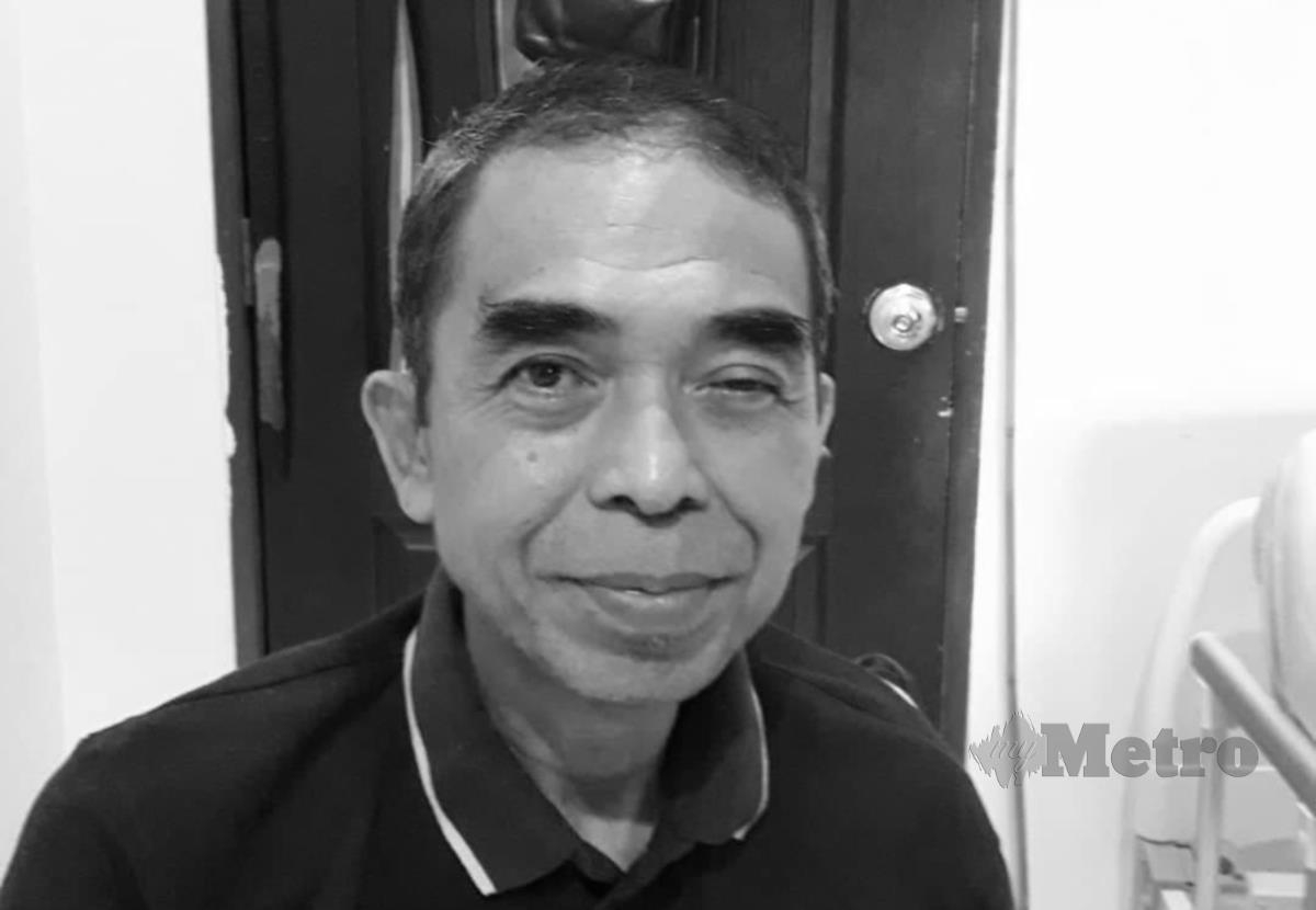 Suby, 55, meninggal dunia  selepas azan Zuhur di Hospital Serdang, di sini, hari ini.