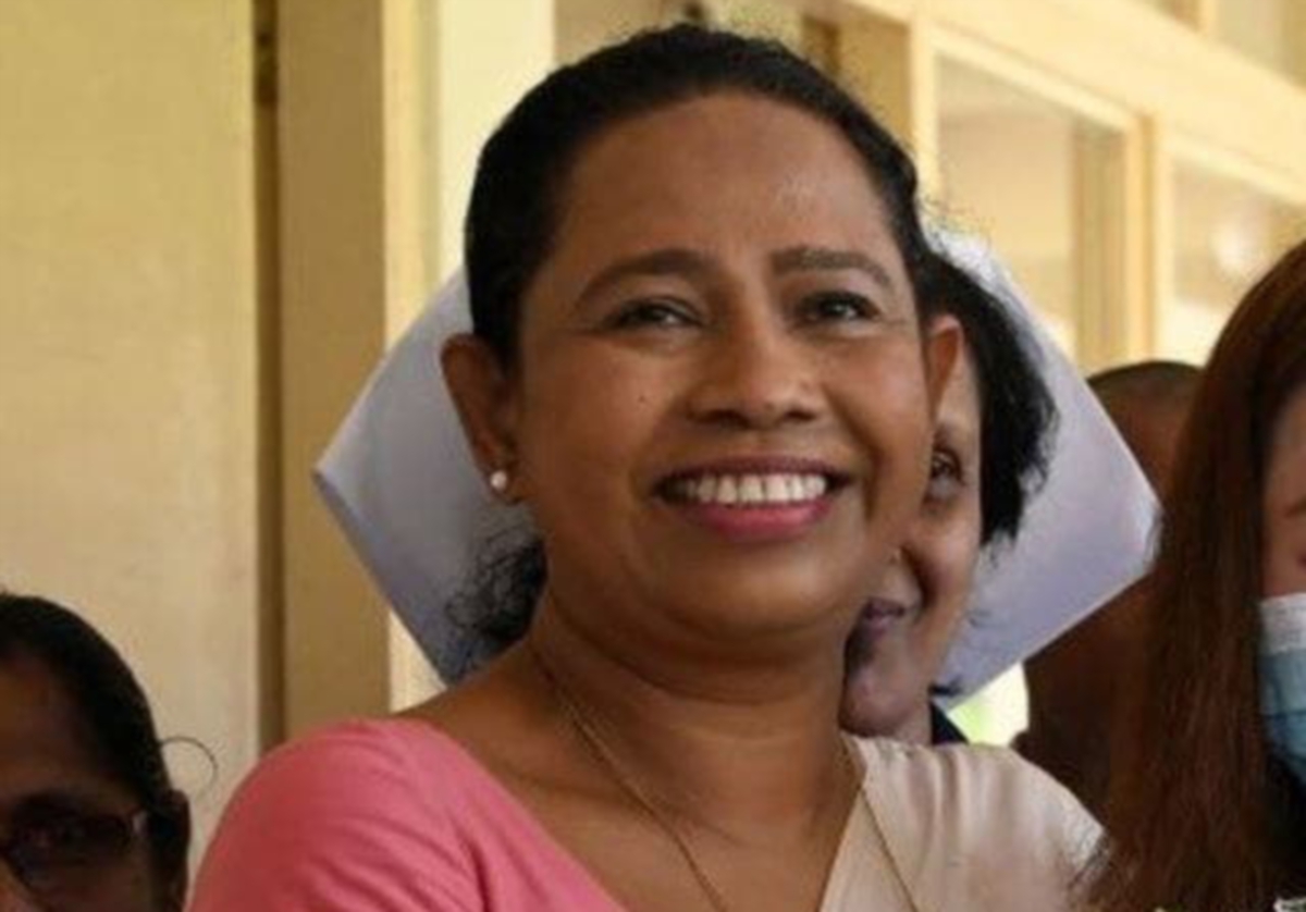 Menteri Kesihatan Sri Lanka Pavithra Wanniarachchi.