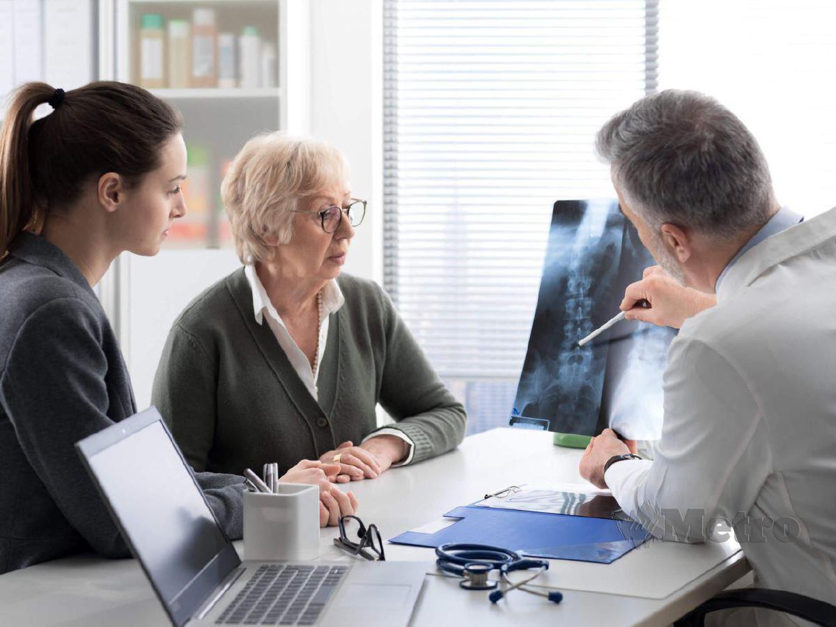 BERBINCANGLAH dengan doktor anda untuk mengetahui jika anda berisiko mengalami osteoporosis bagi mengenal pasti langkah penjagaan, pencegahan yang sesuai untuk menjaga kesihatan tulang.