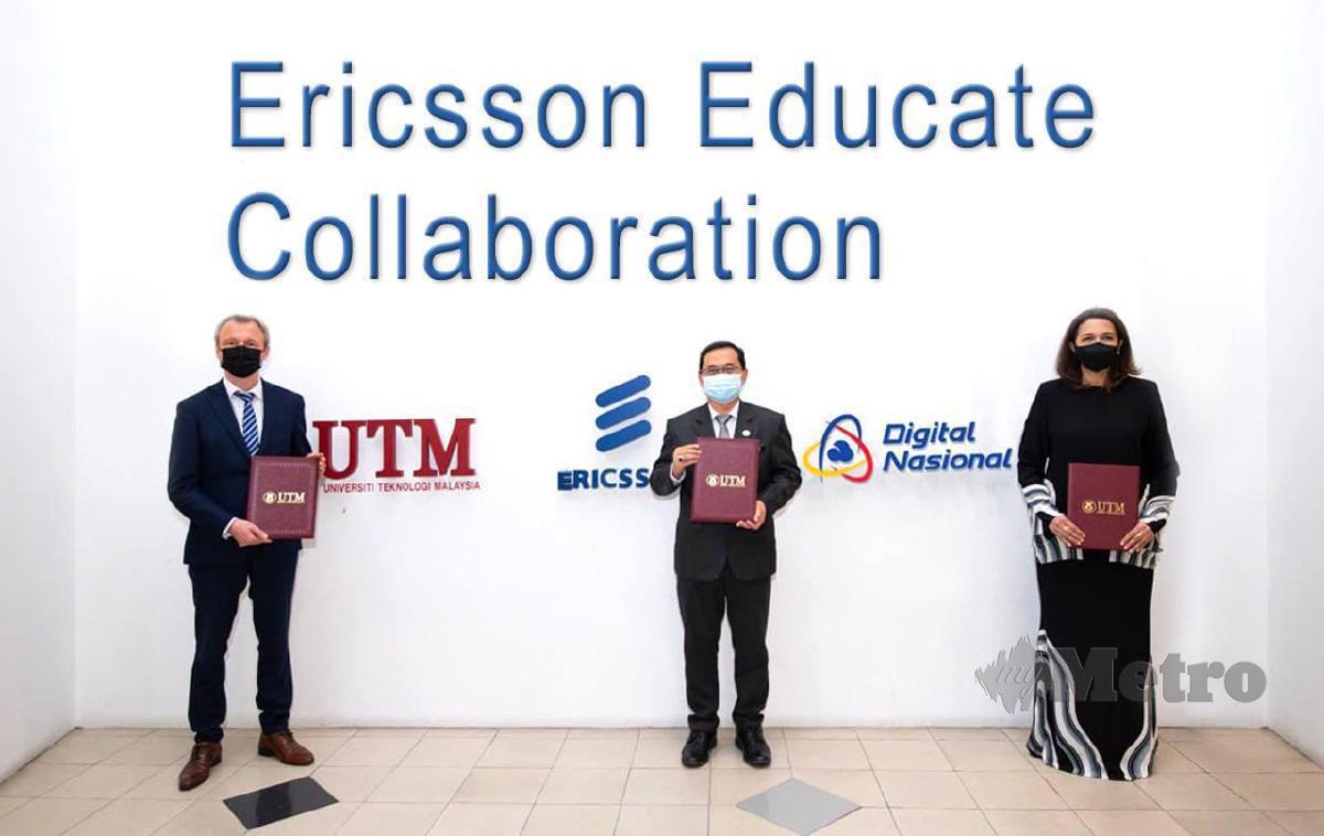 UTM bersama DNB dan pemain utama teknologi, Ericsson mengumumkan kerjasama dalam satu inisiatif pendidikan 5G di Malaysia.