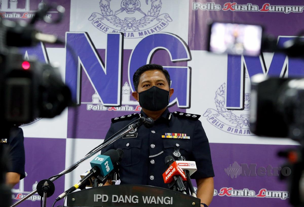 Ketua Polis Daerah Dang Wangi, Asisten Komisioner Noor Dellhan Yahaya. 