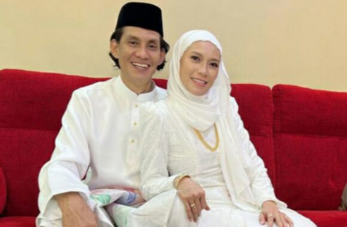 Faizal dan isterinya, Suhaila. Foto dari Instagram Faizal Hussein.