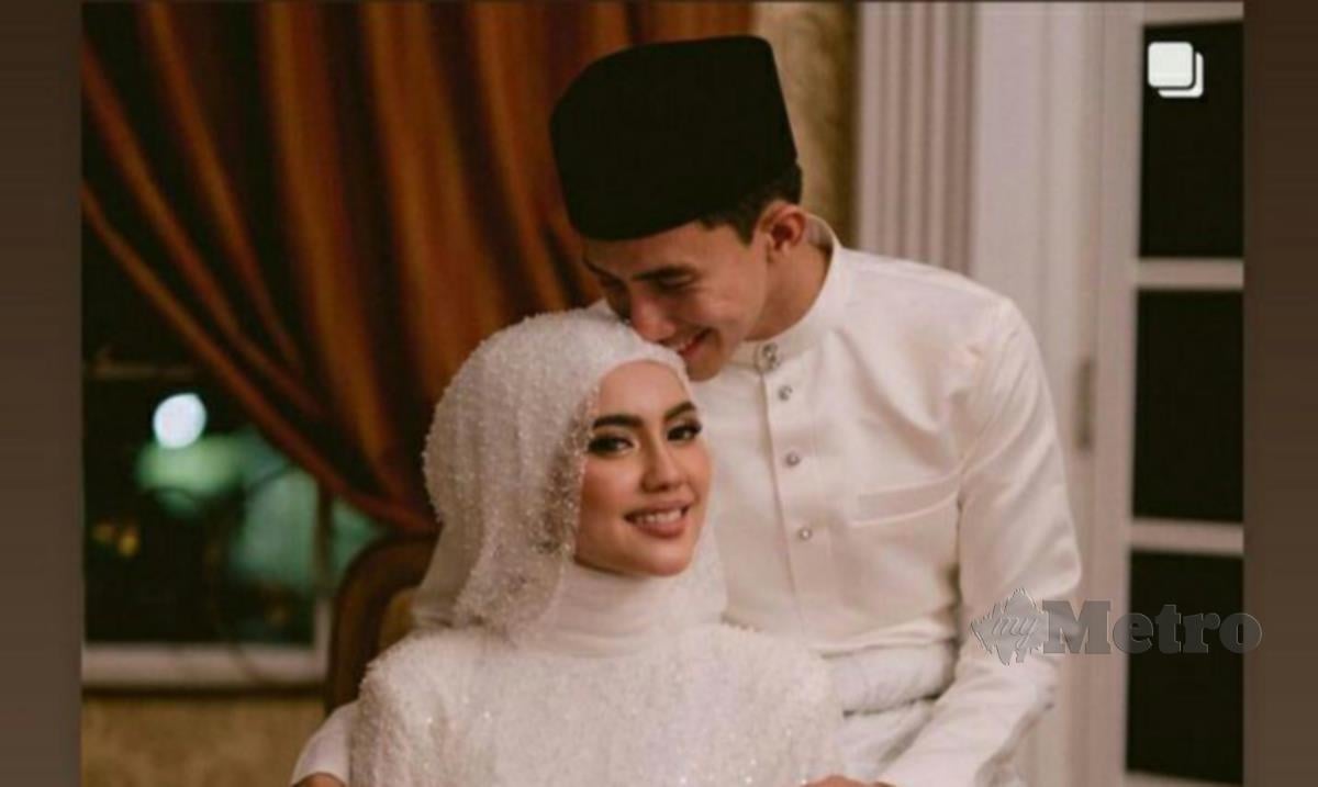 Imran Aqil dan isteri, Dahlia Rizal. Foto dari Instagram Story Imran Aqil.