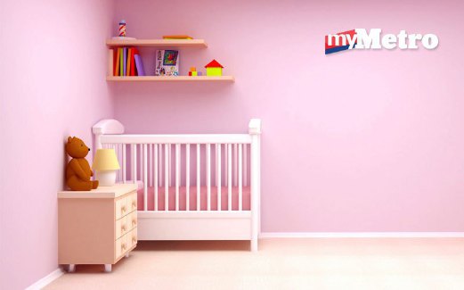 PILIH hiasan atau perabot mudah untuk dibersihkan supaya bilik bayi tidak menjadi sarang debu dan kuman.