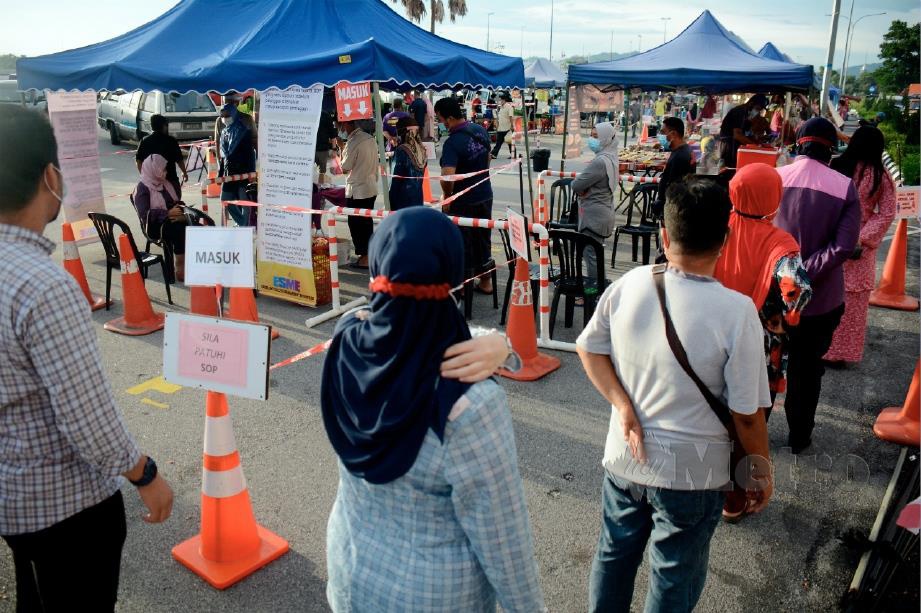 11 pasar malam berhampiran PKPB Klang ditutup sementara ...
