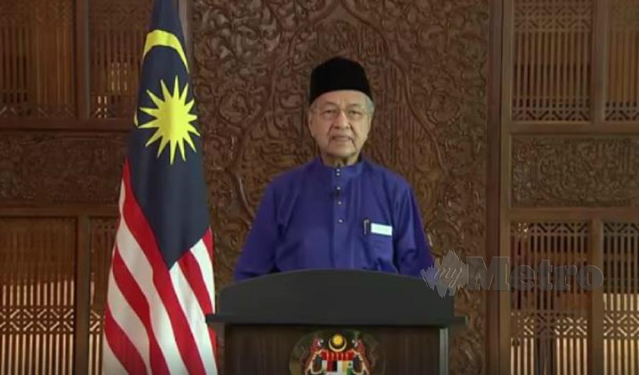PERDANA Menteri, Tun Dr Mahathir Mohamad.