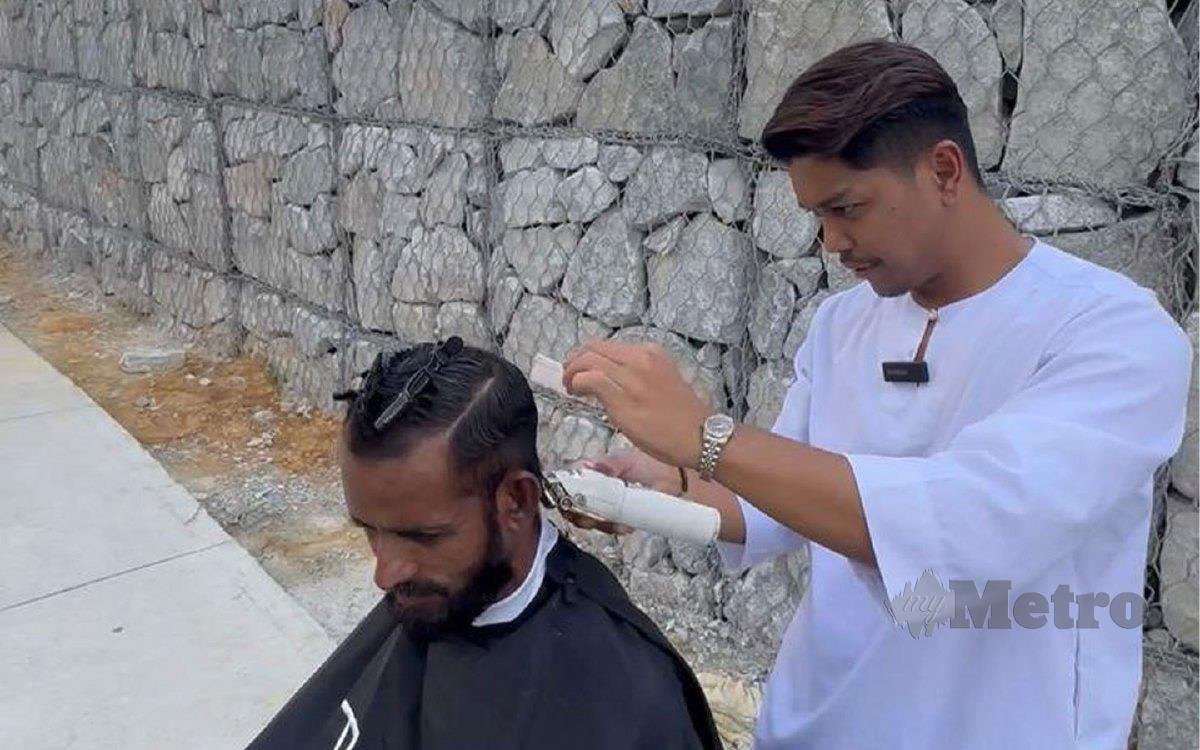 Hairul Anwar mengunting rambut pekerja warga Bangladesh yang mendapat perhatian di TikTok dan menerima pelbagai reaksi netizen yang memuji tindakan pemilik kedai gunting rambut itu.