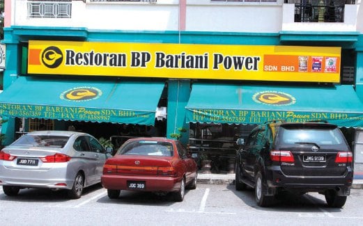RESTORAN BP Bariani Power saji nasi beriani yang enak dan menggamit pengunjung.