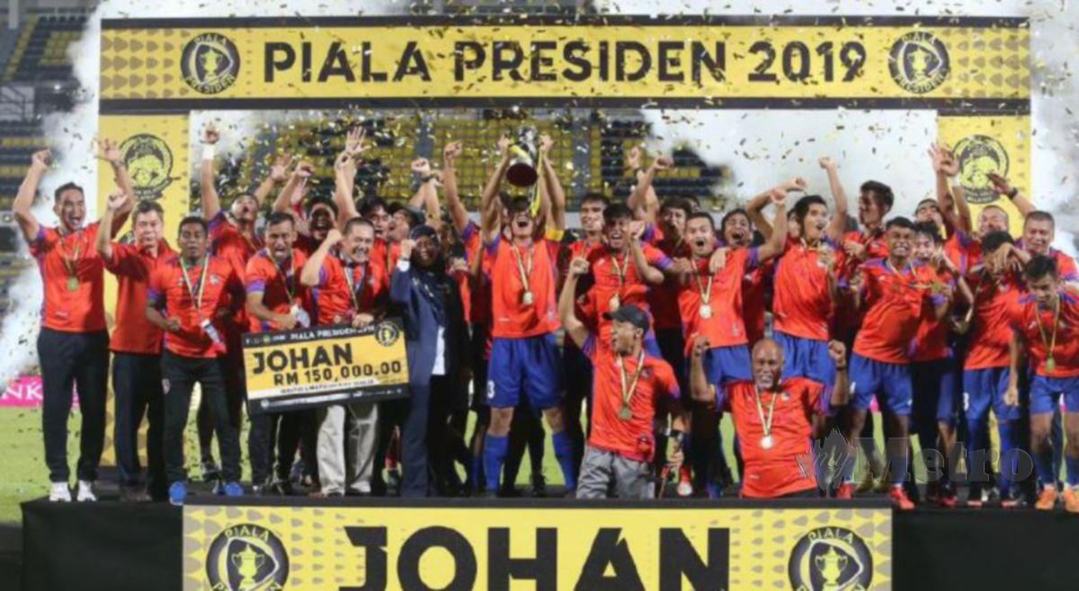 PASUKAN PKNS FC  juara Piala Presiden 2019. 