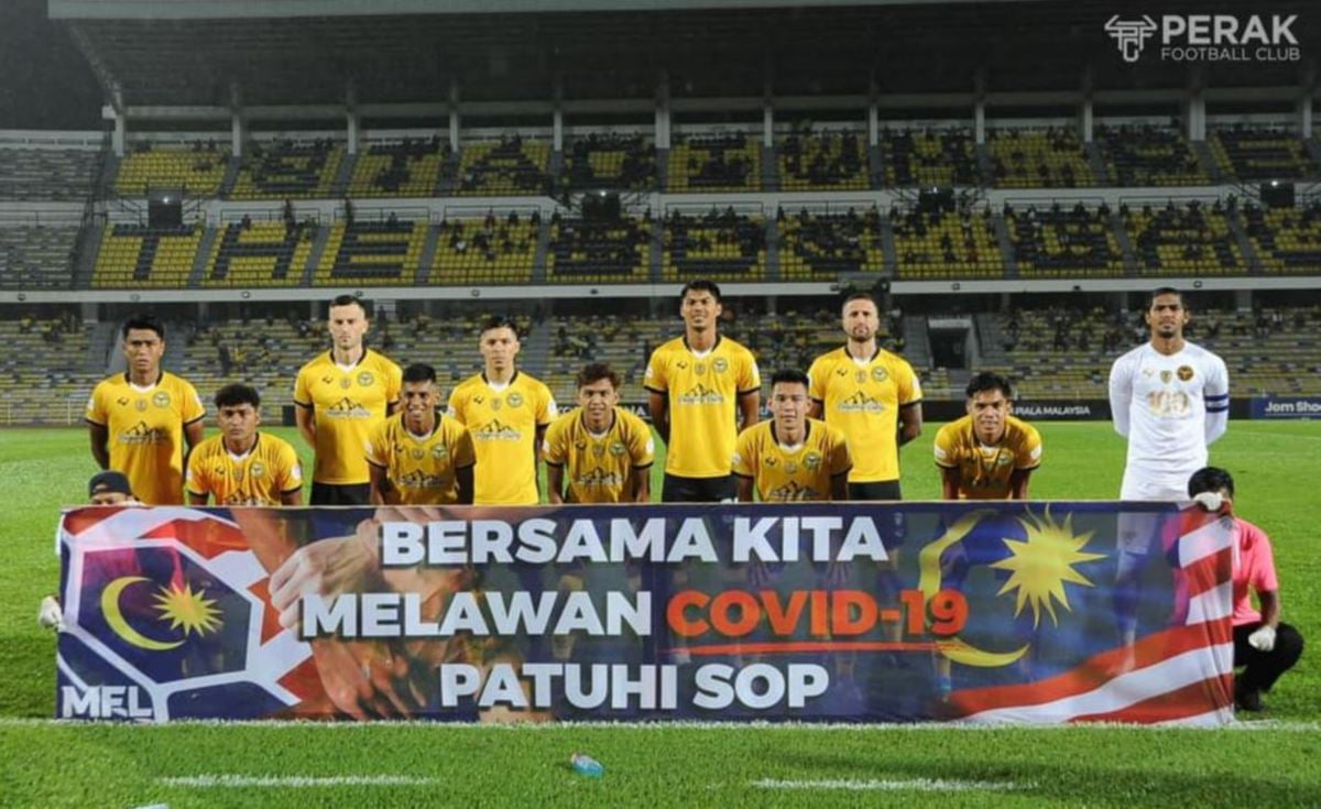SKUAD Perak FC. FOTO Perak FC