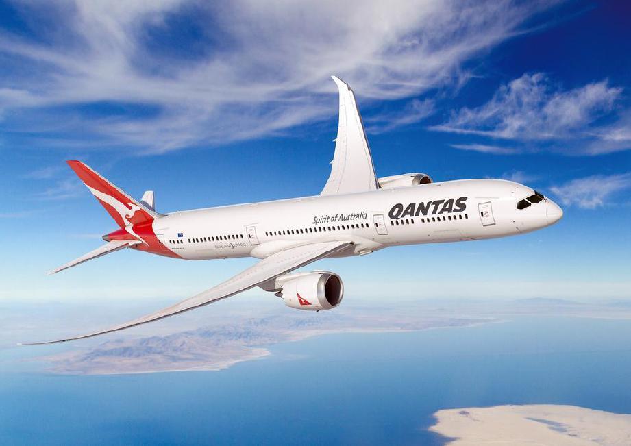 SYARIKAT penerbangan Qantas akan melakukan penerbangan tanpa henti terpanjang dari New York, Amerika Syarikat ke Sydney, Australia pada hujung minggu ini. FOTO Agensi