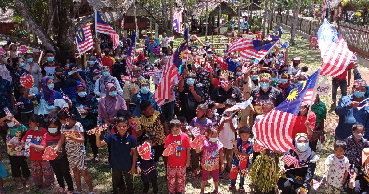 Semangat Patriotik Orang Asli Harian Metro 0381