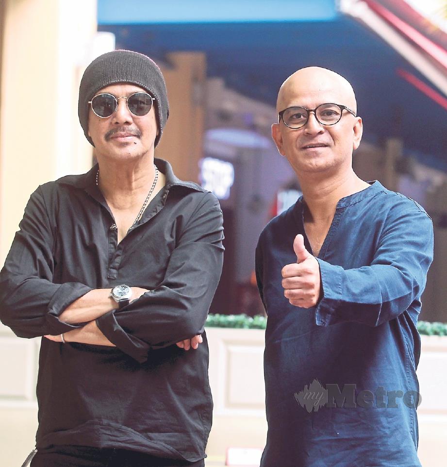 MANBAI dan Rahim bakal beraksi dalam Konsert 2V Manbai + Rahim Maarof di MaTic Jalan Ampang, Sabtu ini. FOTO Mahzir Mat Isa