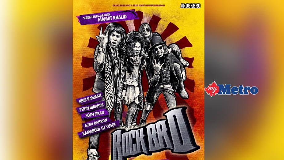 Filem Rock Bro mula ditayangkan di pawagam 27 Oktober lalu.