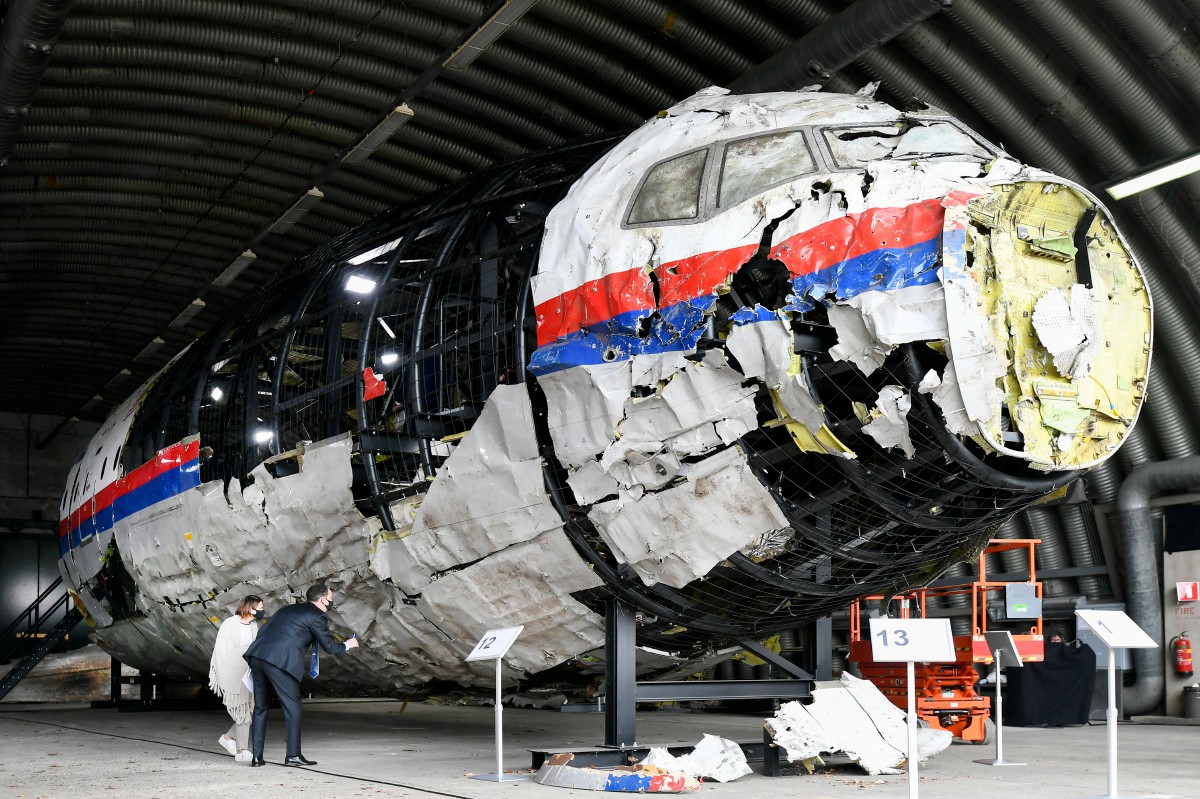 FOTO FAIL. Pesawat MH17. FOTO REUTERS