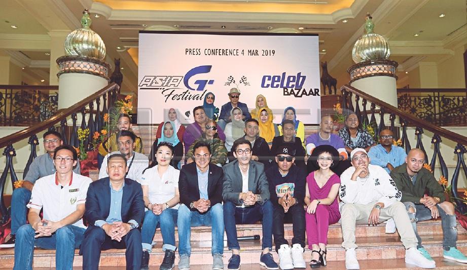 BARISAN selebriti popular yang bakal jayakan Asia GT Festival dan Celebrity Bazaar. 