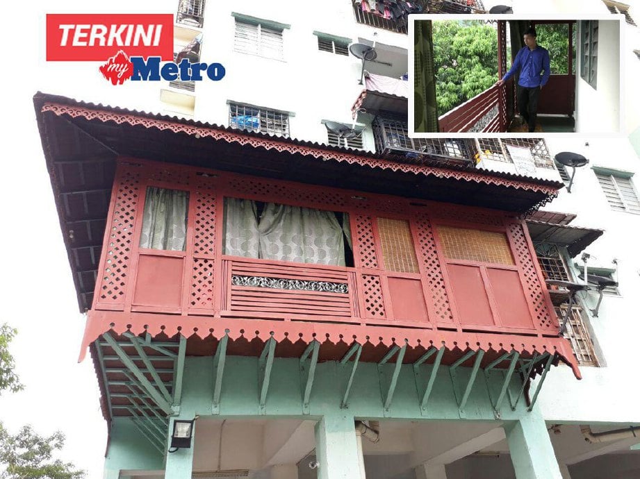 'Rumah papan' di pangsapuri 12 tingkat [METROTV] | Harian Metro