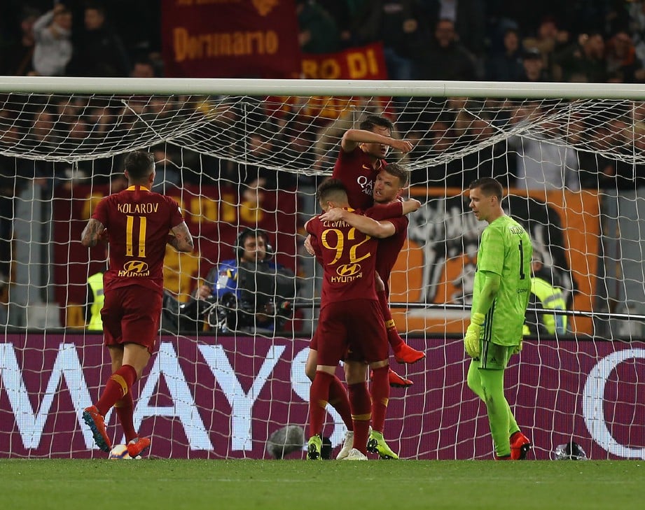 ROMA sekadar menghuni tangga keenam Serie A. — FOTO Agensi