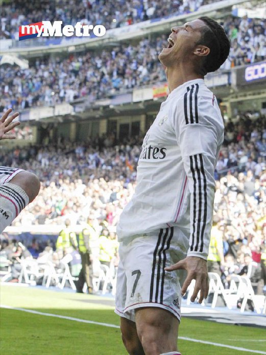 RONALDO kini mendahului Messi dalam jumlah jaringan La Liga. 
