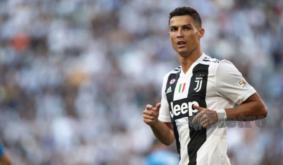 Bintang Portugal dan Juventus, Cristiano Ronaldo. FOTO File AFP