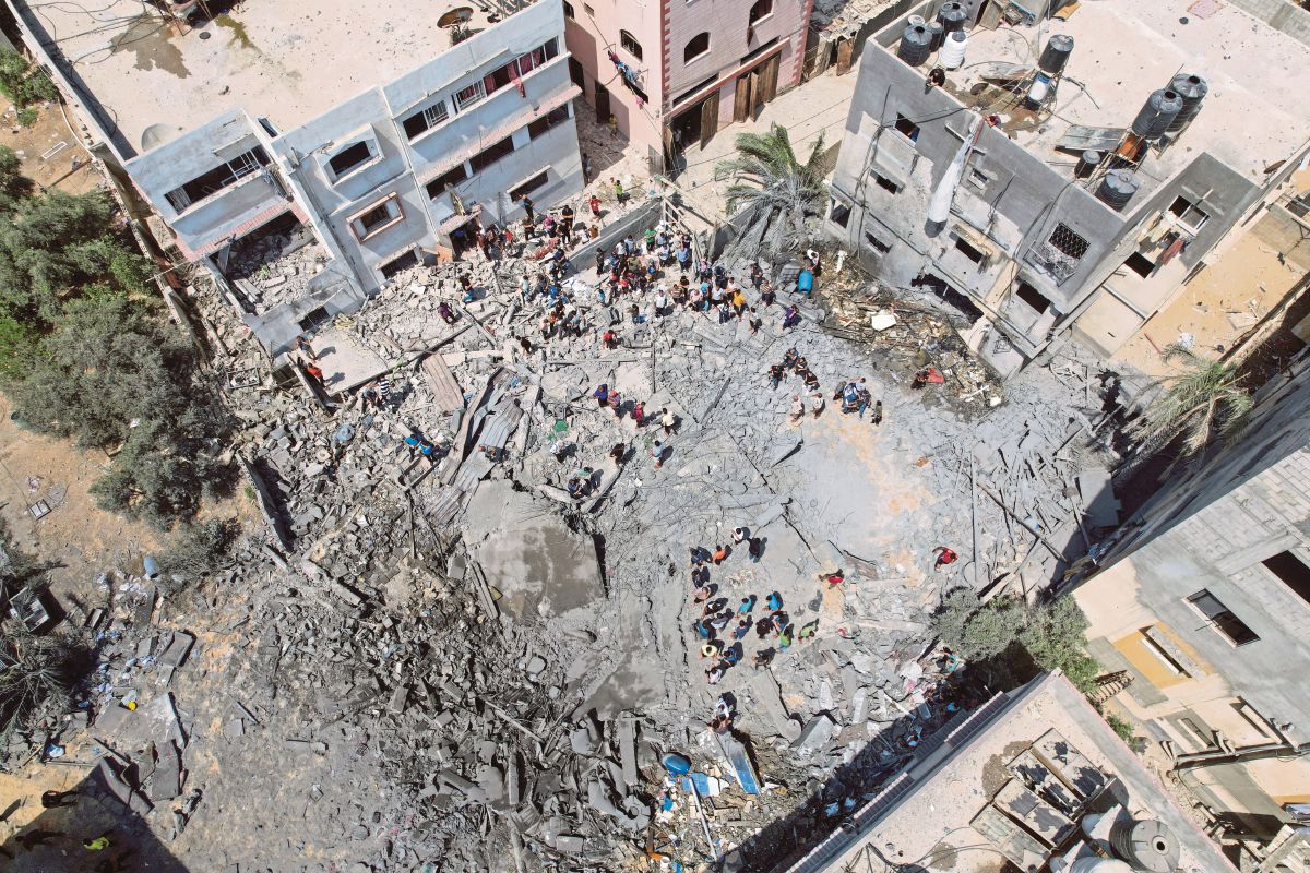 KESAN kemusnahan susulan serangan Israel di Gaza. FOTO Reuters 