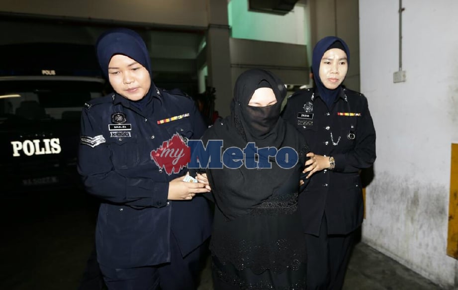 ROZITA dijatuhi hukuman lapan tahun penjara oleh Mahkamah Tinggi Shah Alam, hari ini. FOTO Roslin Mat Tahir