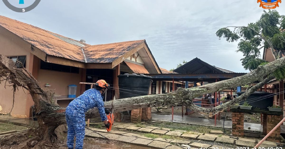 107 rumah rosak akibat ribut  di Perlis