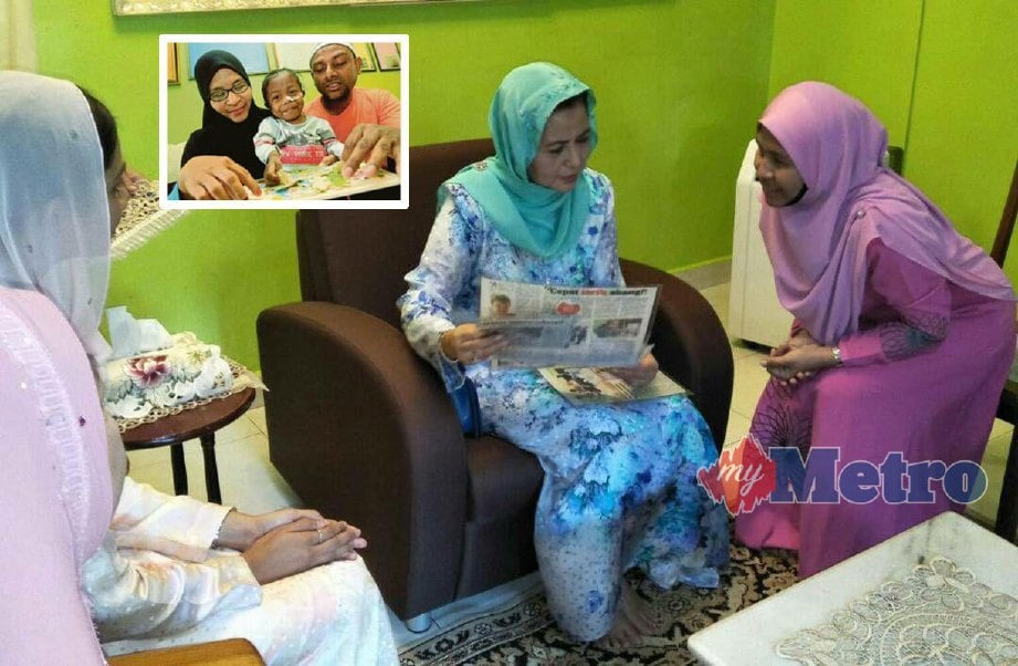 Permaisuri Johor lawat keluarga Allahyarham Fatimah 