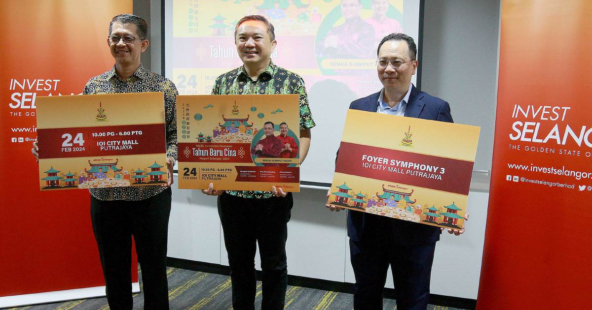 Sultan Selangor berkenan sertai sambutan Tahun Baru Cina di IOI City Mall