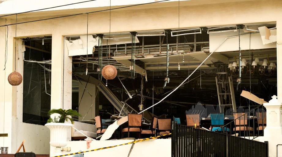 HOTEL Kingsbury antara hotel yang menjadi mangsa pengebom berani mati. -Foto AFP
