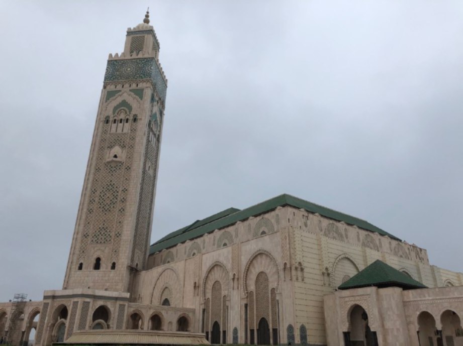 MASJID Hassan II di Casablanca.