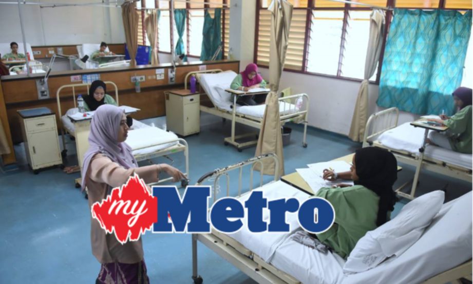 Jawab soalan SPM di katil hospital  Harian Metro