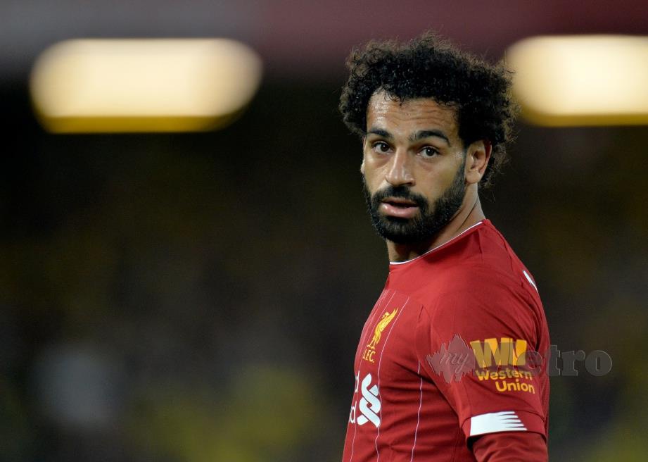 Penyerang Liverpool, Mohamed Salah. FOTO Agensi