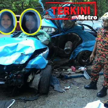 Empat maut kereta bertembung kereta  Harian Metro