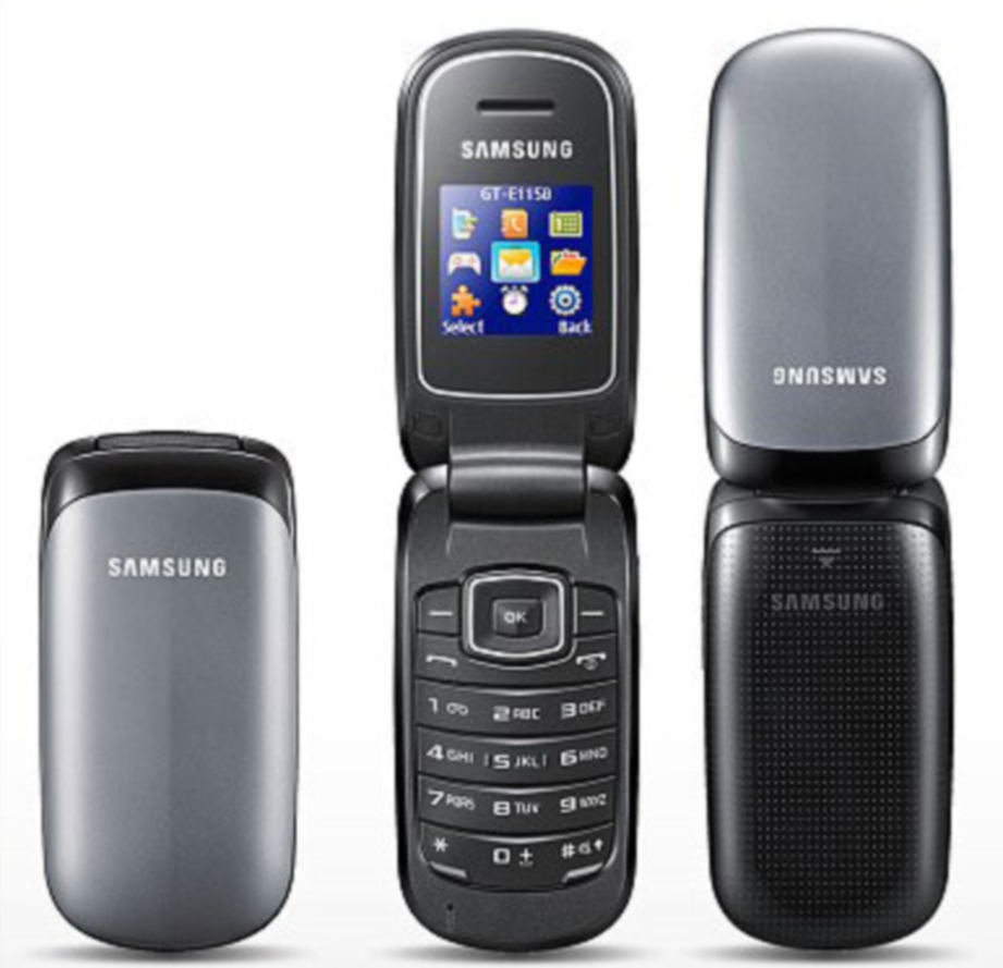 TELEFON bimbit jenama Samsung milik Buffett.