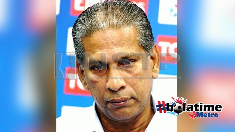 Sathianathan kecewa dengan layanan pengurusan kelab FELDA United. FOTO NSTP 